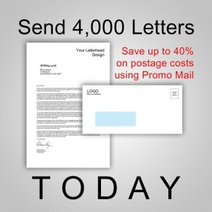 Send 4,000 Letters by Promo Mail TODAY